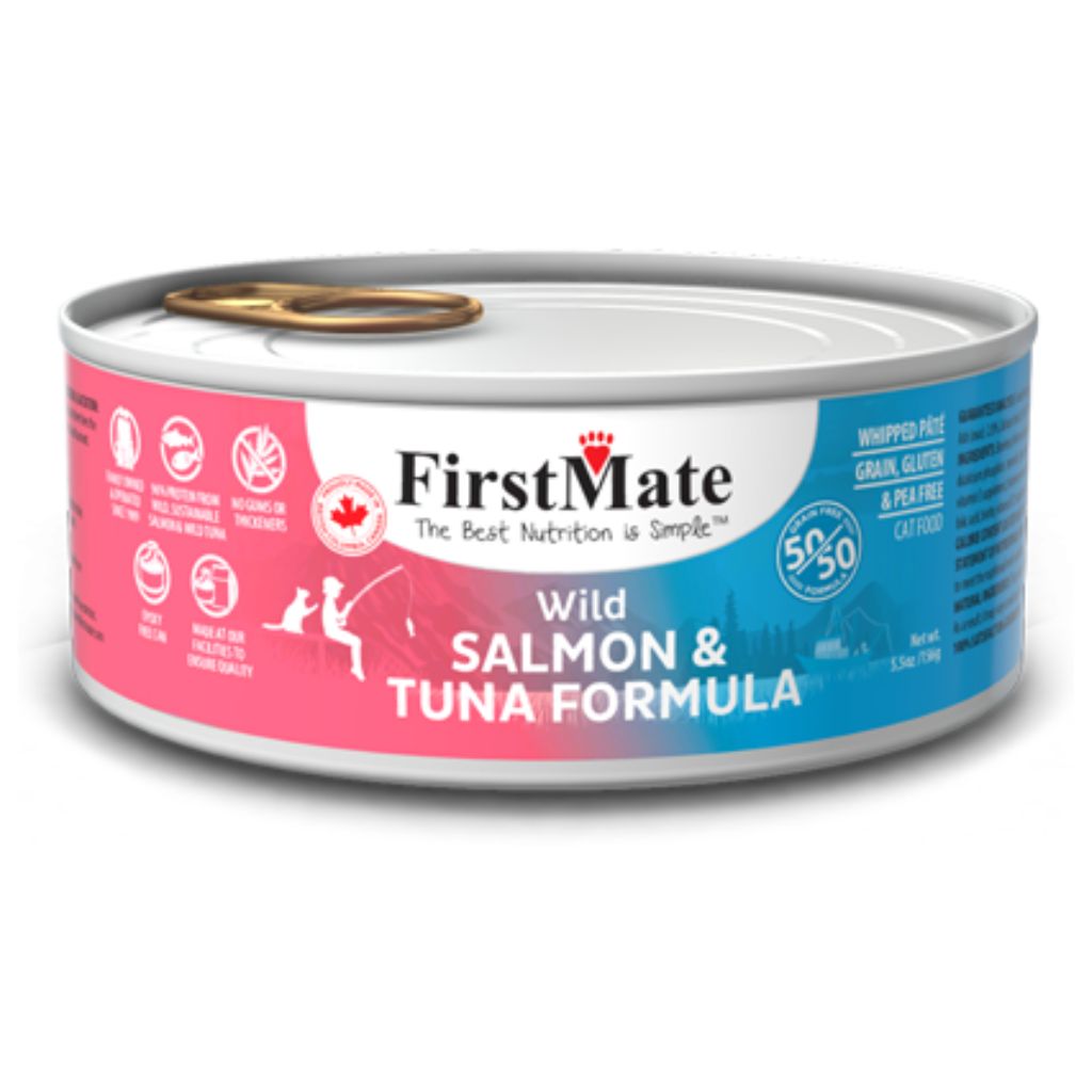 50/50 Wild Salmon and Wild Tuna for Cats