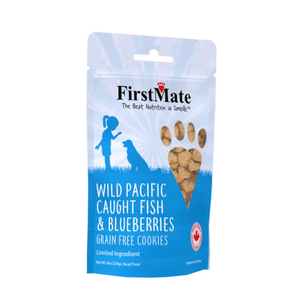 Wild Pacific Caught Fish & Blueberries Cookies