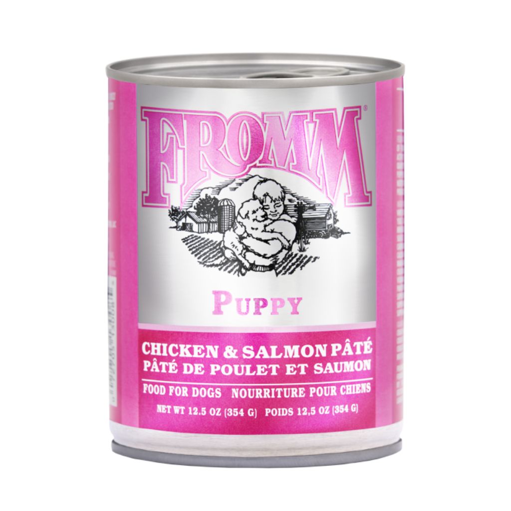 Fromm Dog Classic Puppy Chicken Salmon Pate Ideal for Growing Puppies Naturally Urban Pet Store To Your Door