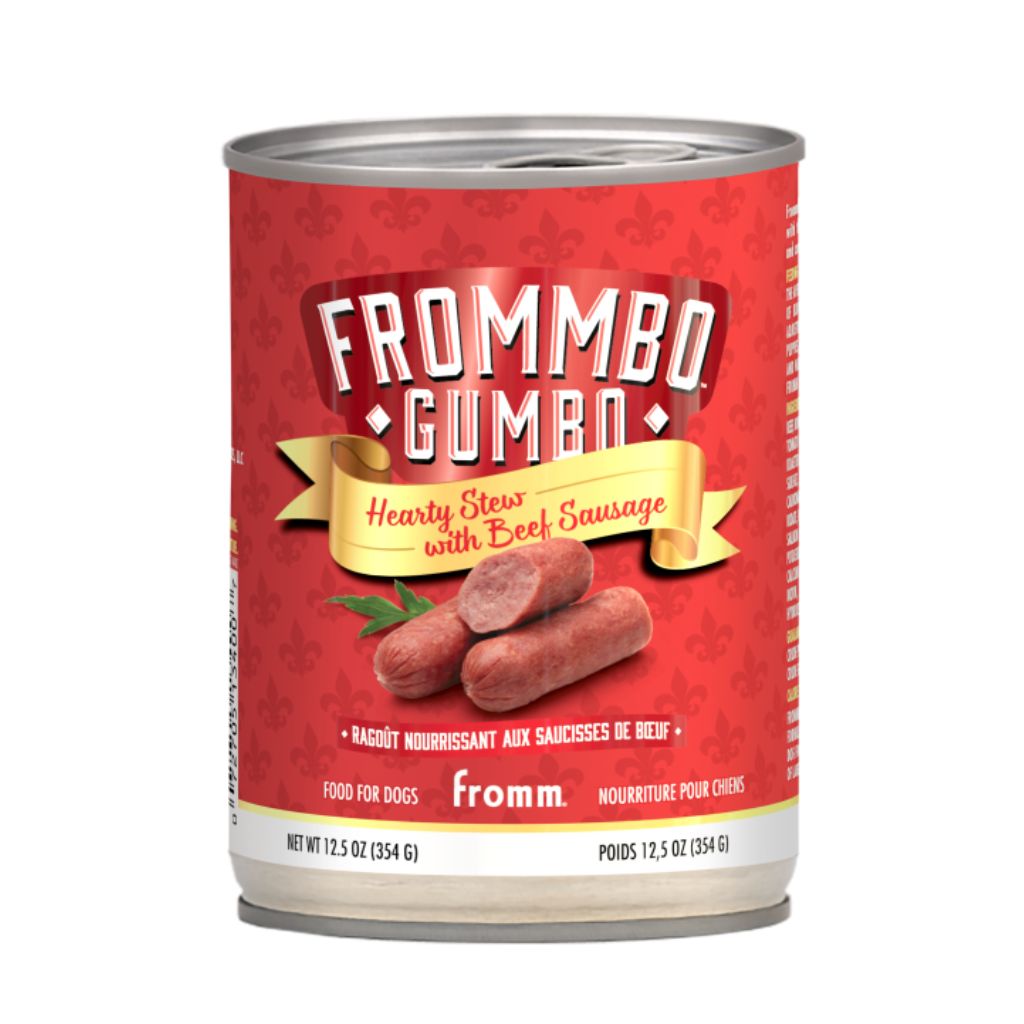 Frommbo Gumbo Hearty Stew with Beef Sausage
