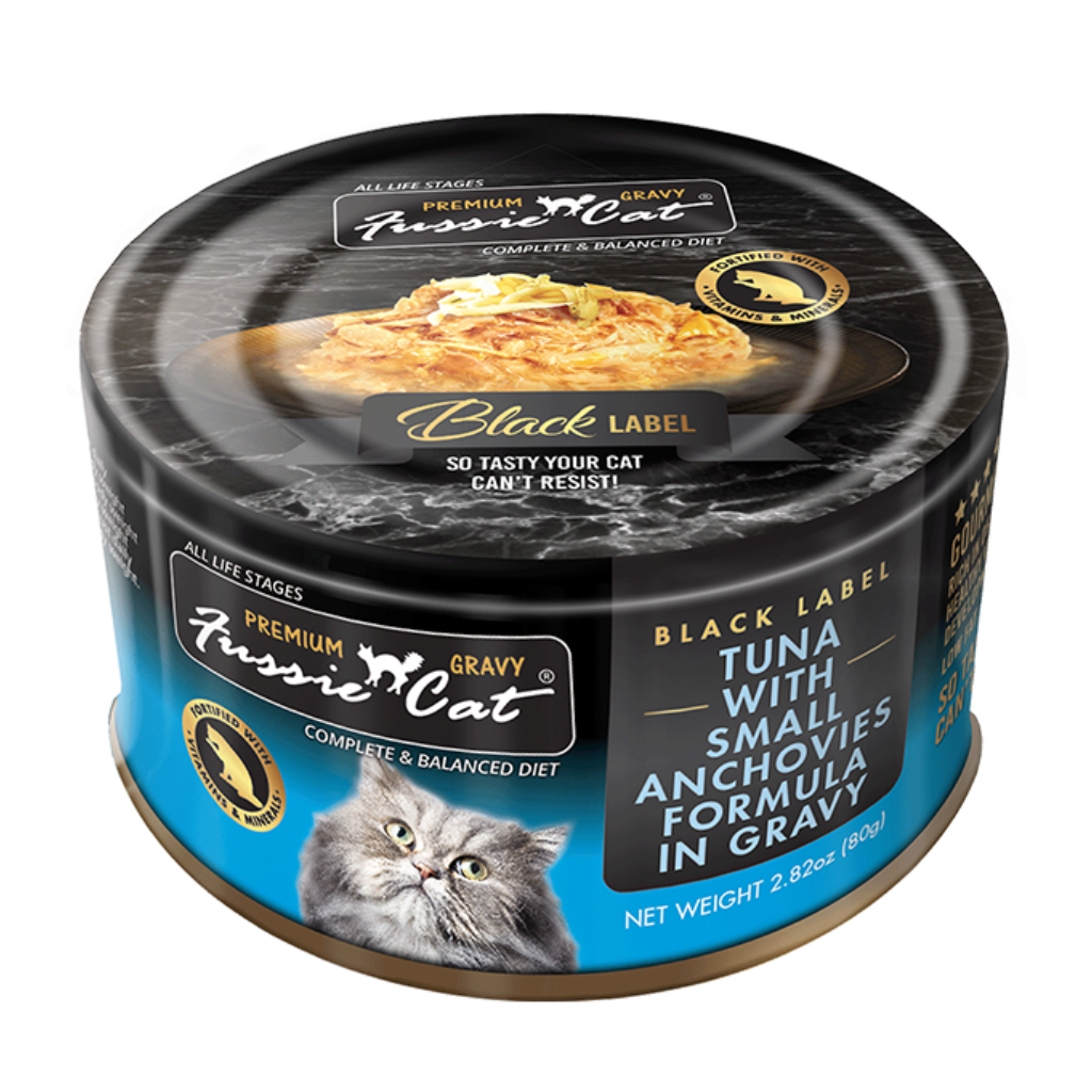 Black Label Tuna with Small Anchovies in Gravy