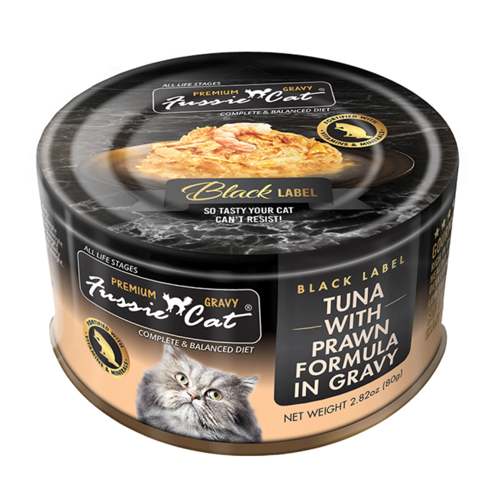 Black Label Tuna with Prawns in Gravy