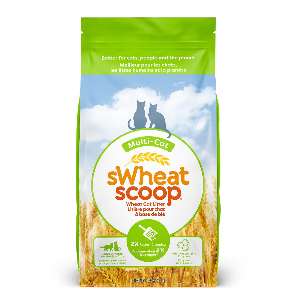 sWHEATscoop Litter Multi Cat 28lb