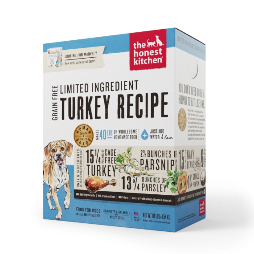 Dehydrated - Grain-Free LID Turkey & Parsnip Recipe 10 lbs.