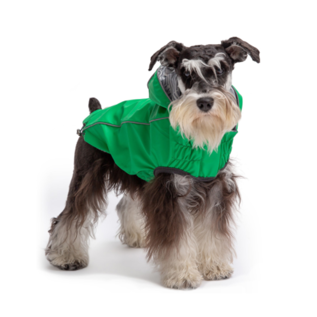 Reversible Raincoat Green
