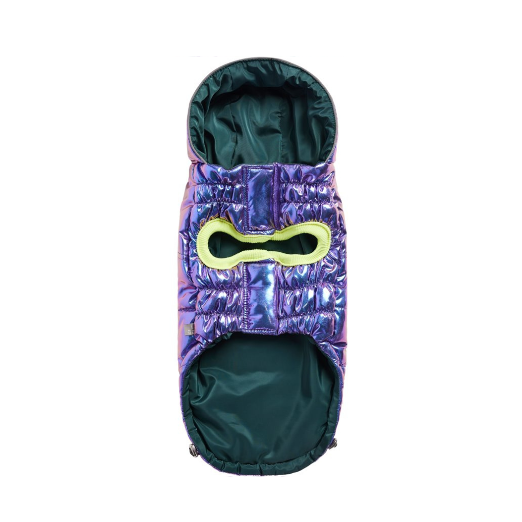 Elasto-fit Recycled Parka Iridescent