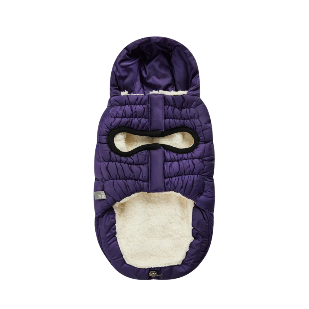 Elasto-fit Cloud Parka Purple