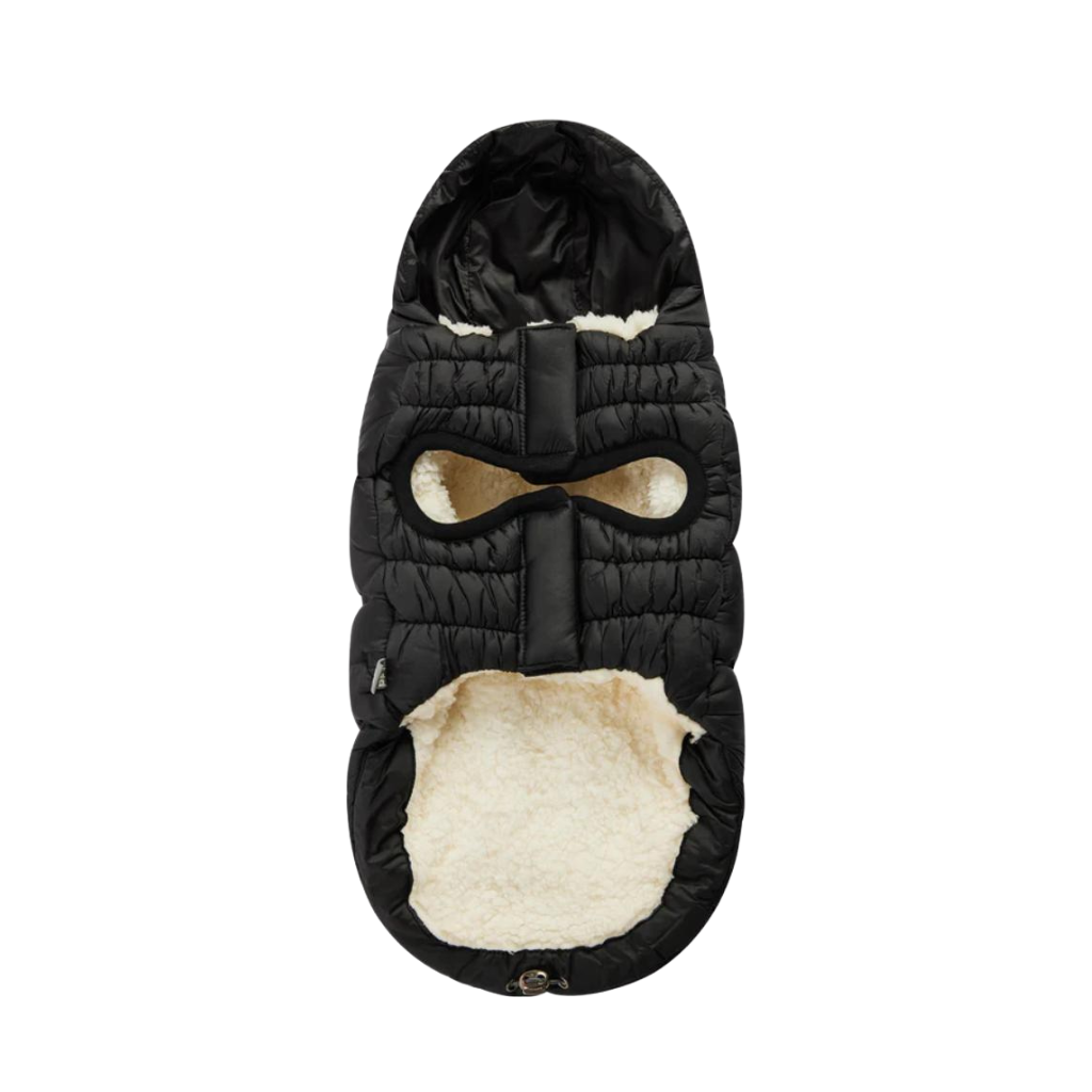 Elasto-fit Cloud Parka Black
