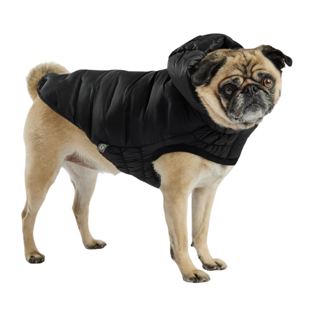 Elasto-fit Cloud Parka Black