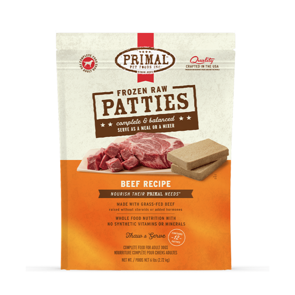 Primal Dog Raw Beef Nuggets