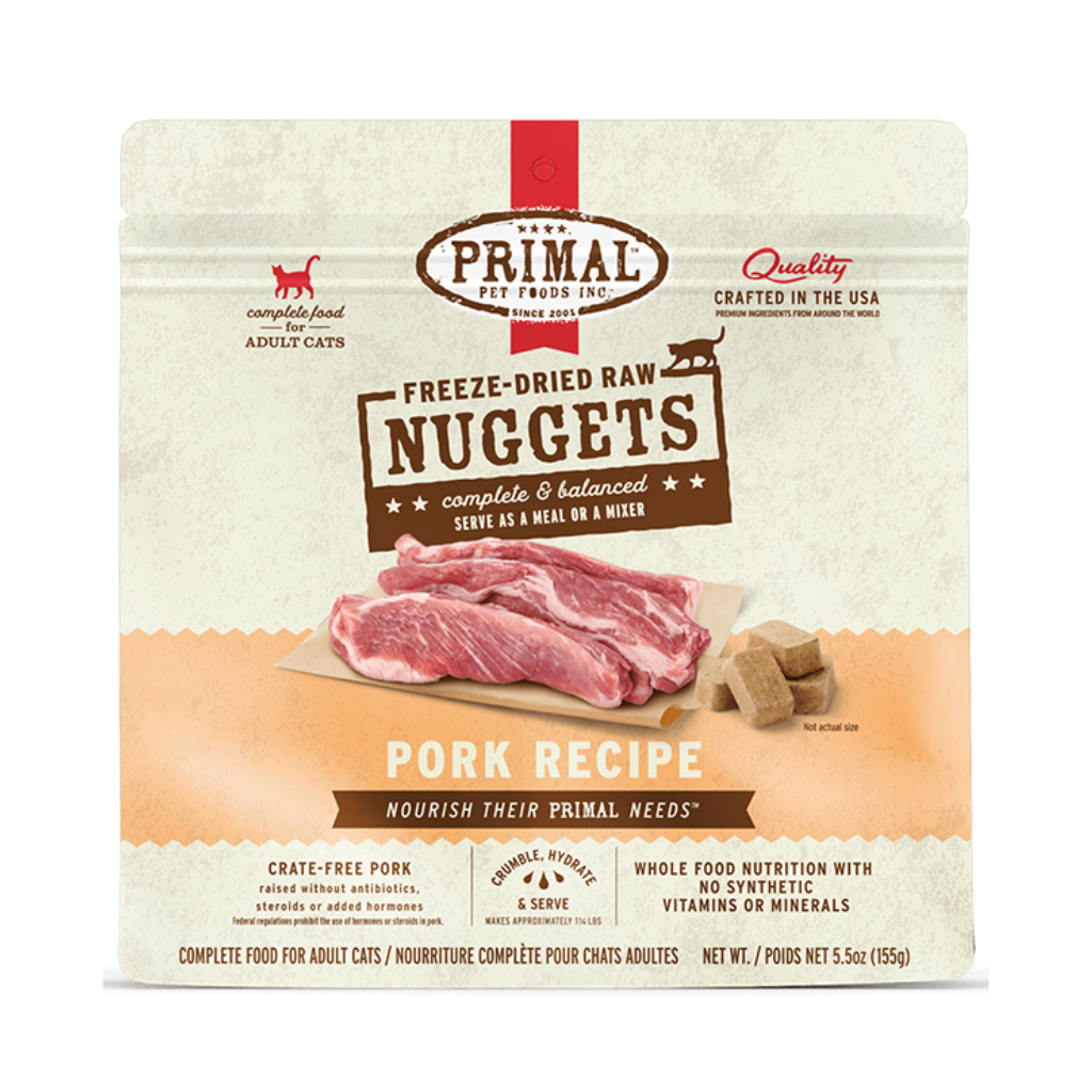 Primal Cat Freeze-Dried Pork Nuggets
