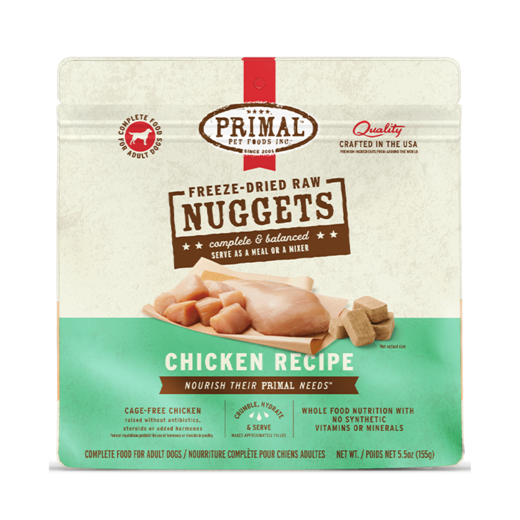 Primal Dog Freeze-Dried Chicken Nuggets