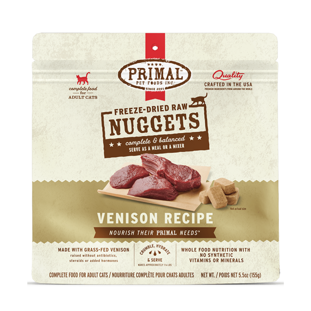 Primal Cat Freeze-Dried Venison Nuggets