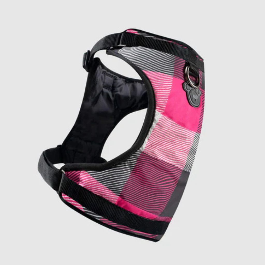 Core Everything Harness Water Resistant Pink Plaid