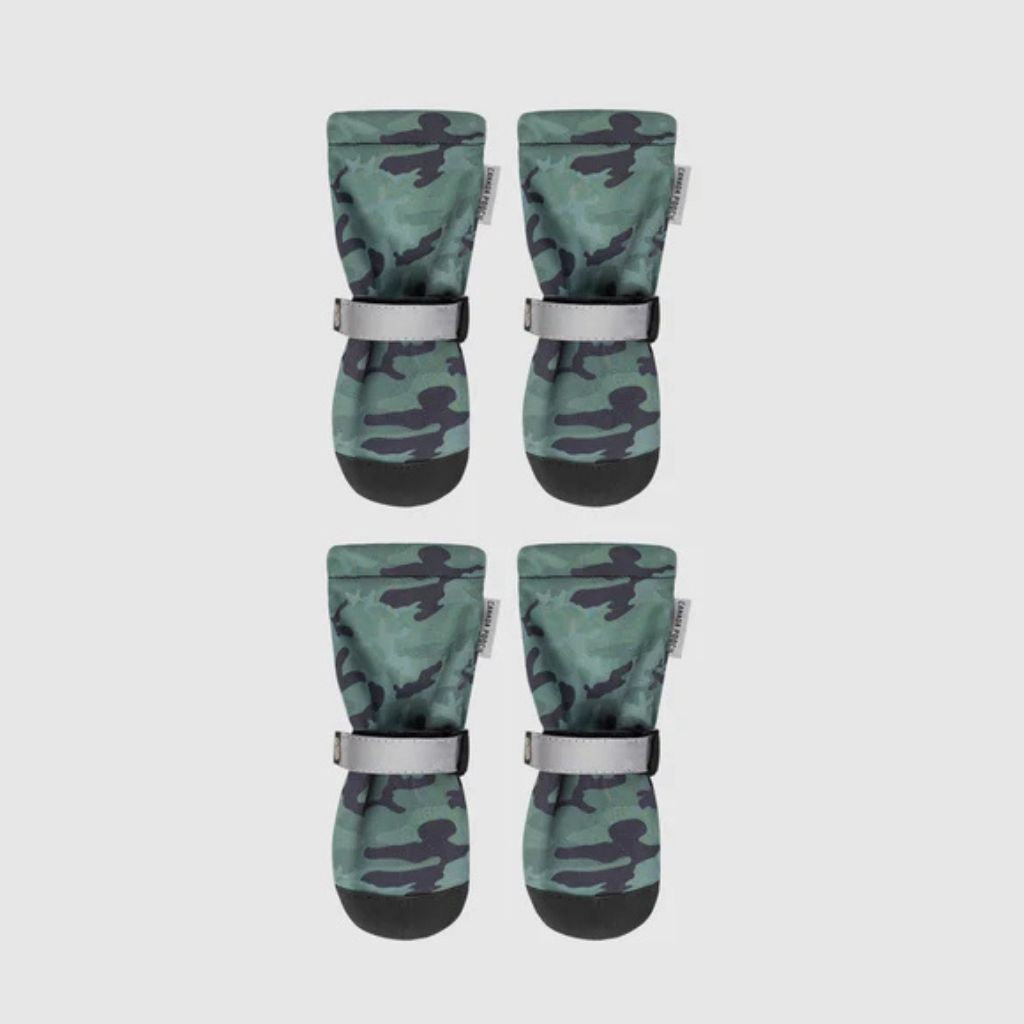 Soft Shield Boots Green Camo Reflective