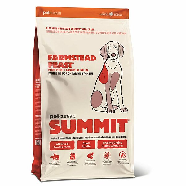 Summit Farmstead Feast Adult Pork & Lamb Meal DOG 25 lbs.