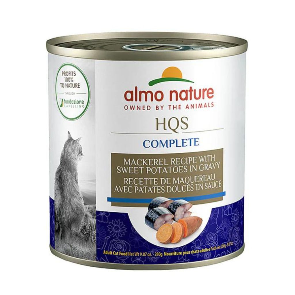 HQS Complete Mackerel w Sweet Potato in Gravy