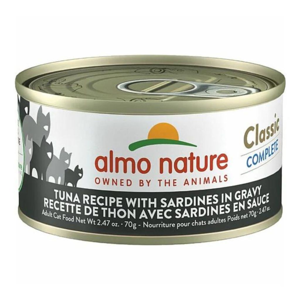 Almo Nature Classic Complete Tuna with Sardines in Gravy