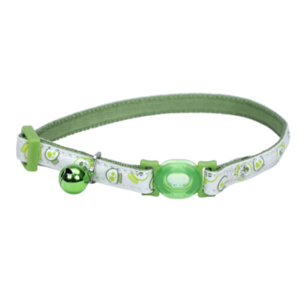 Glow in the Dark Breakaway Collar Lime