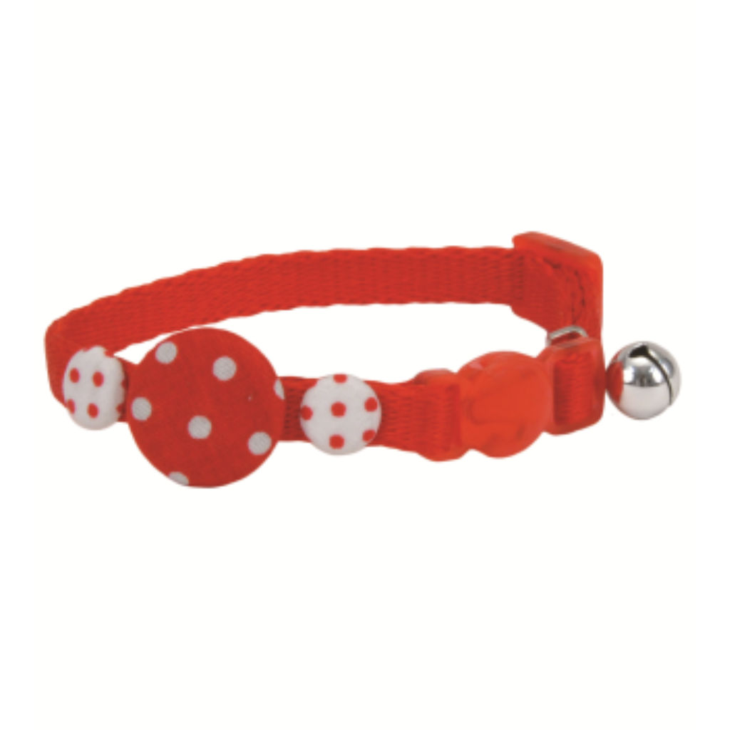 Li'l Pals Kitten Collar Red Buttns