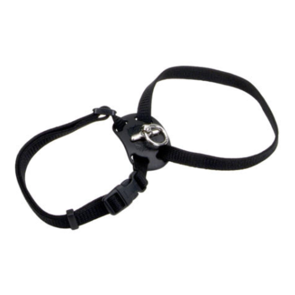 Snag Proof Adj Nylon Cat Harness Black