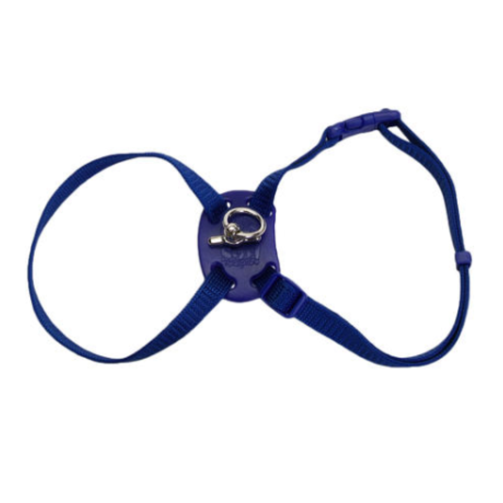 Snag Proof Adj Nylon Cat Harness Blue