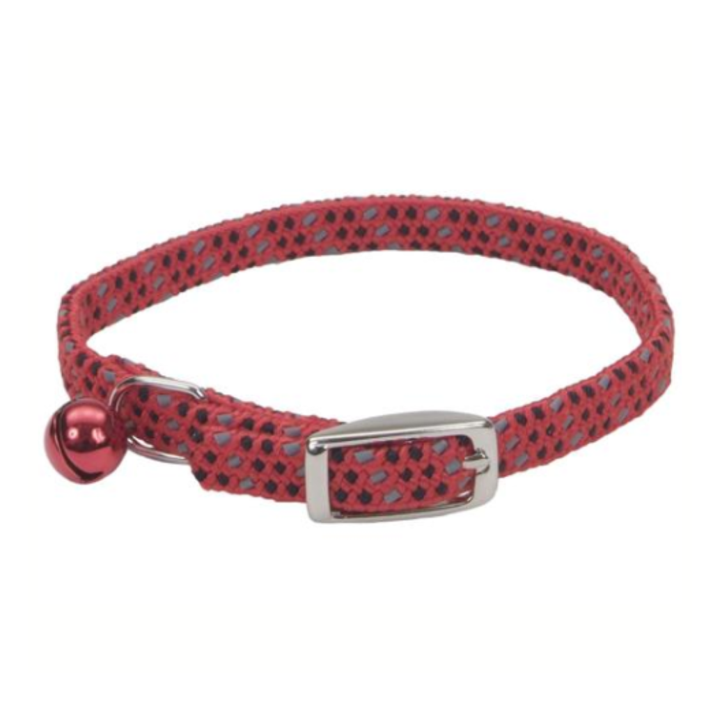 Li'l Pals Kitten Elastic Safety Collar Red
