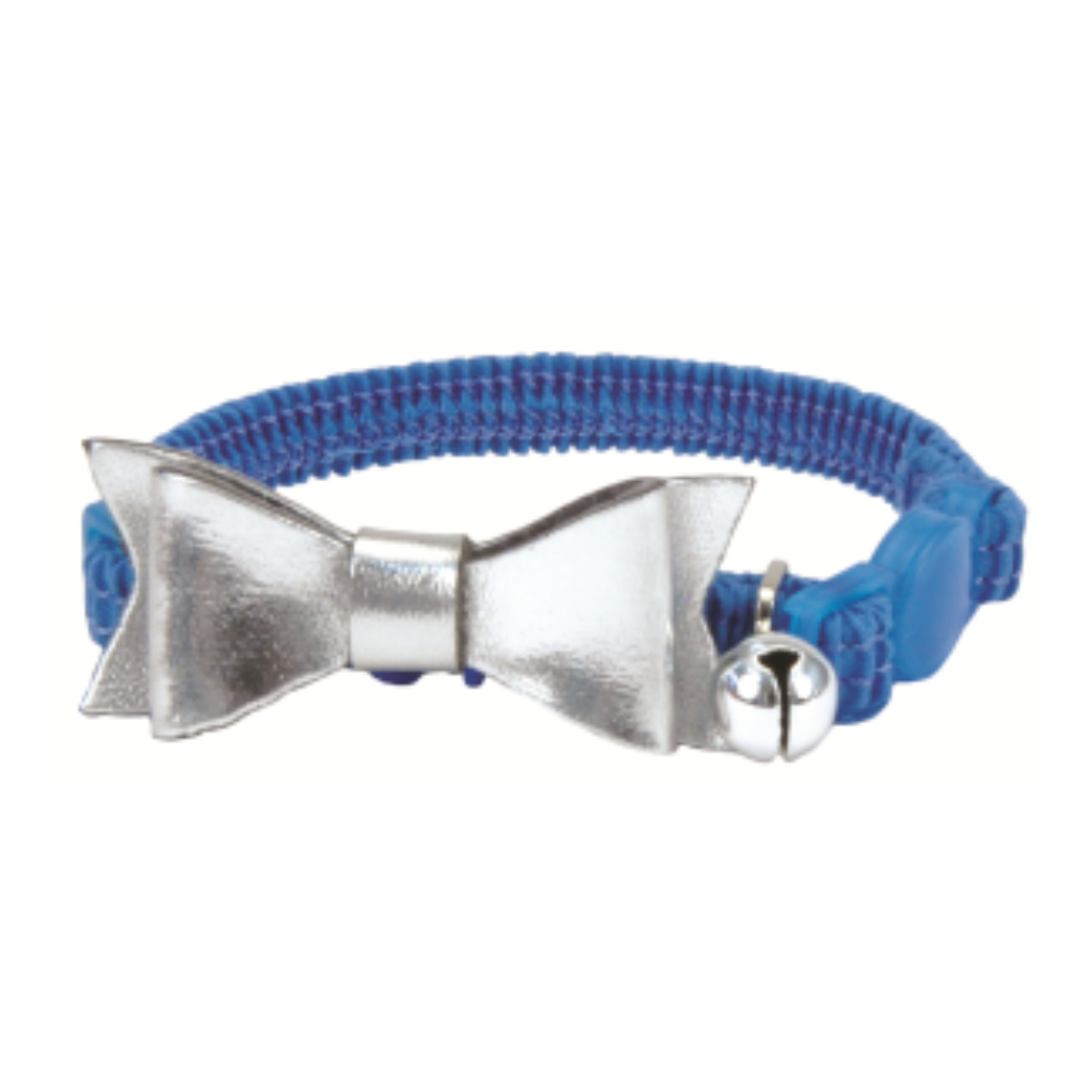 Li'l Pals Kitten Collar Blue Bow