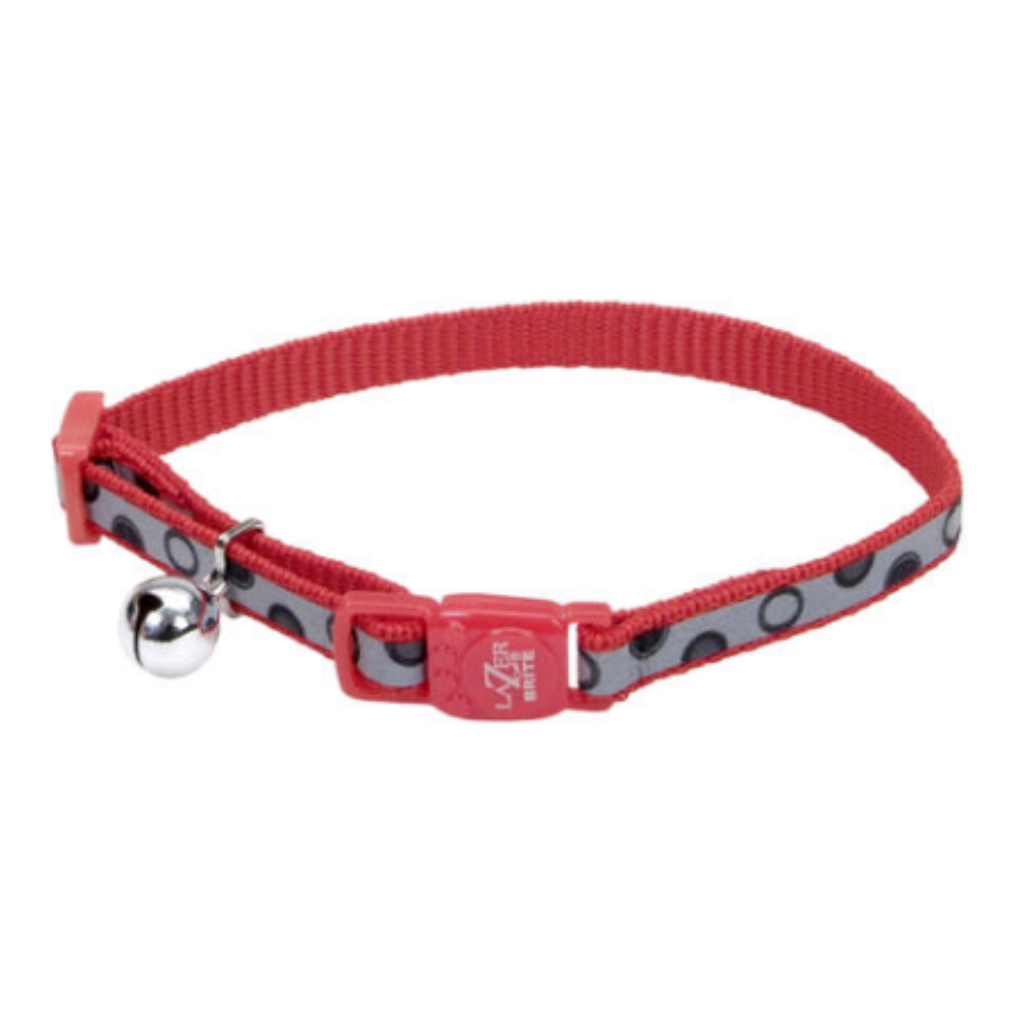 LazerBrite Reflective Brakeaway Red Bubbles