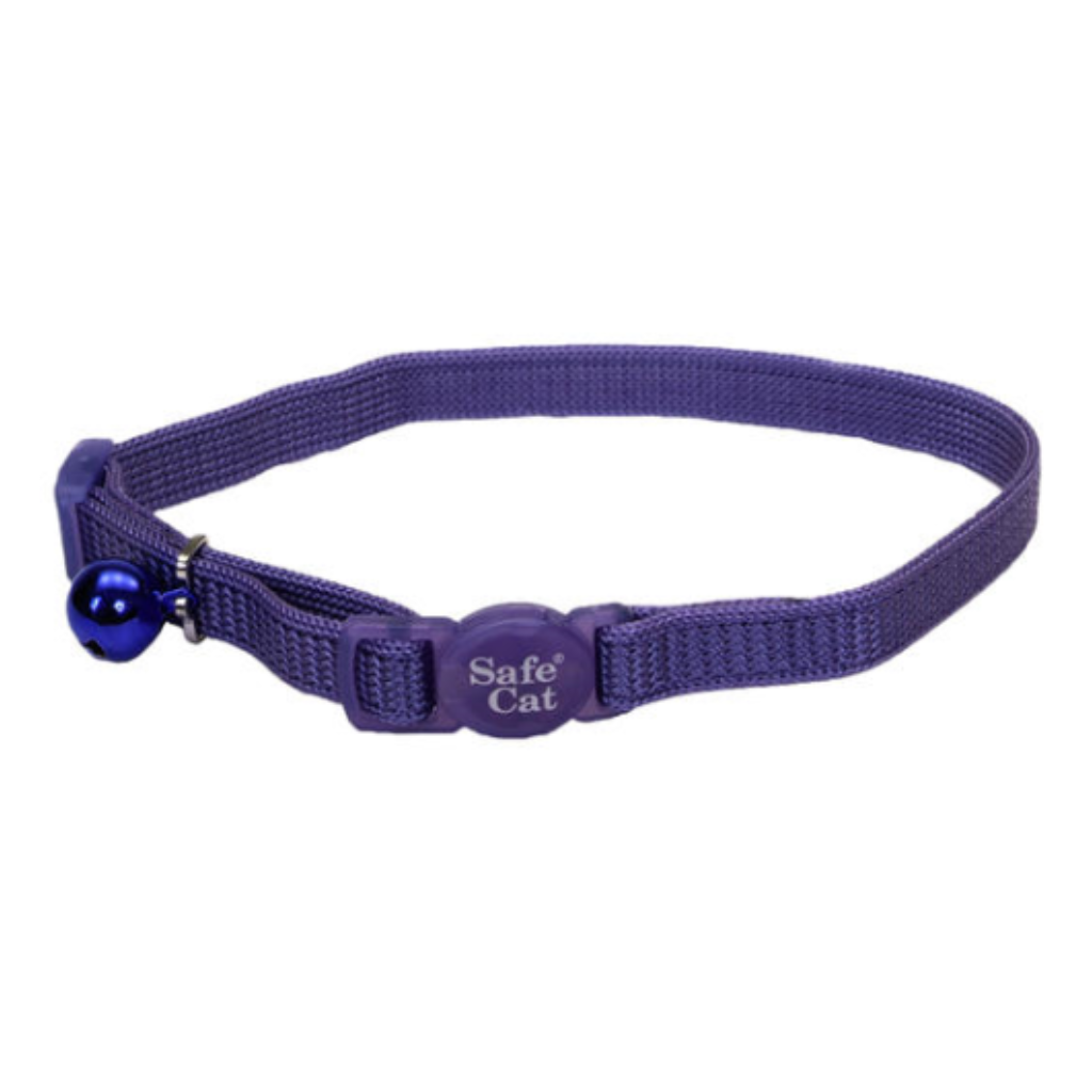 Adj Nylon Breakaway Collar Paradise Purple