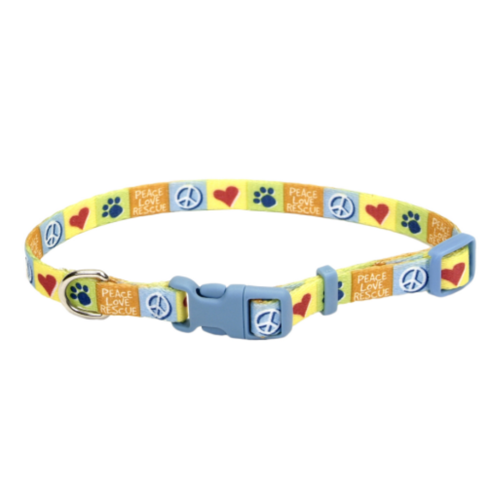 Pet Attire Adj Collar Rescue