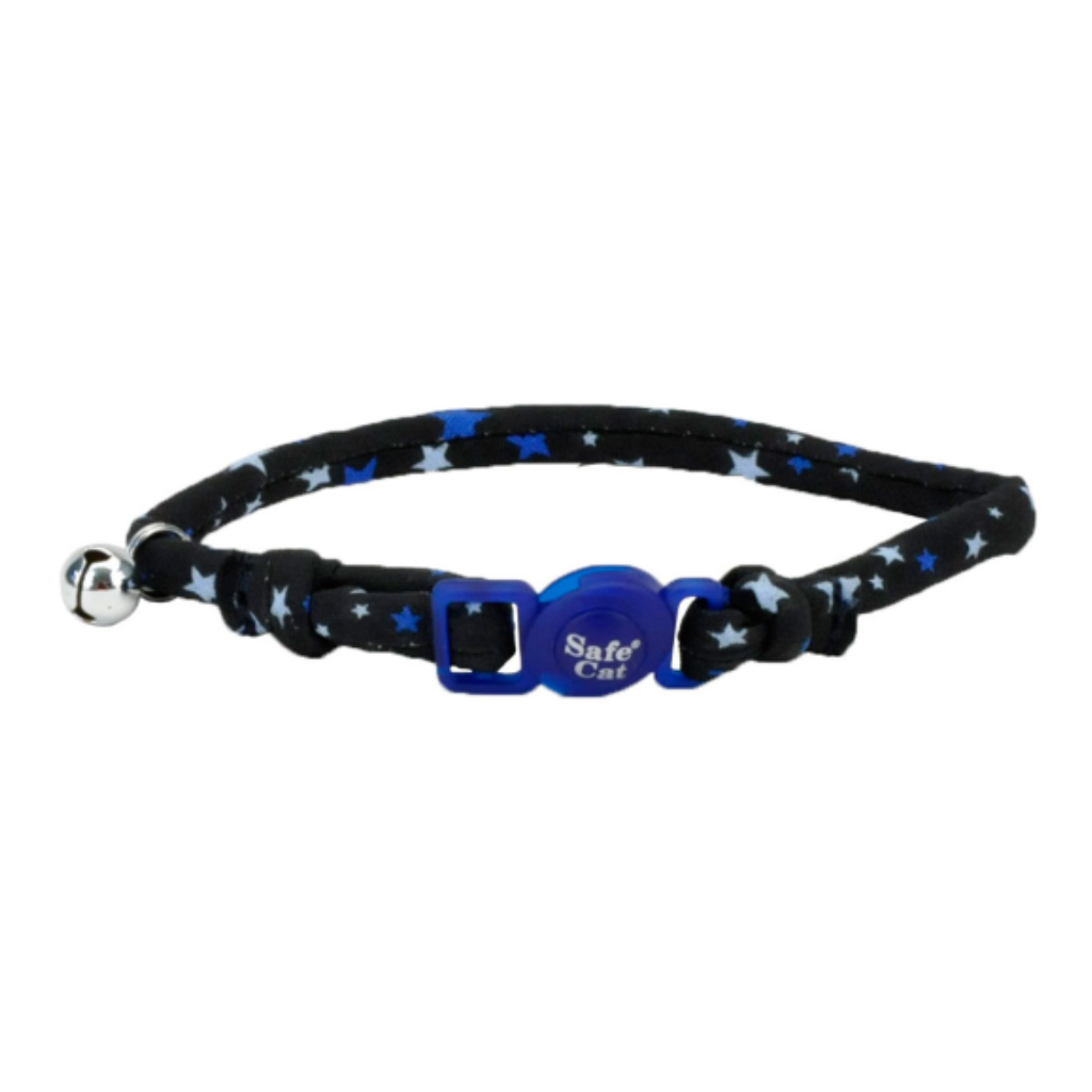 Round Fashion Collar Black Stars