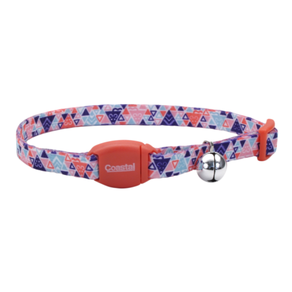 Safe Breakaway Collar Multi Triangle