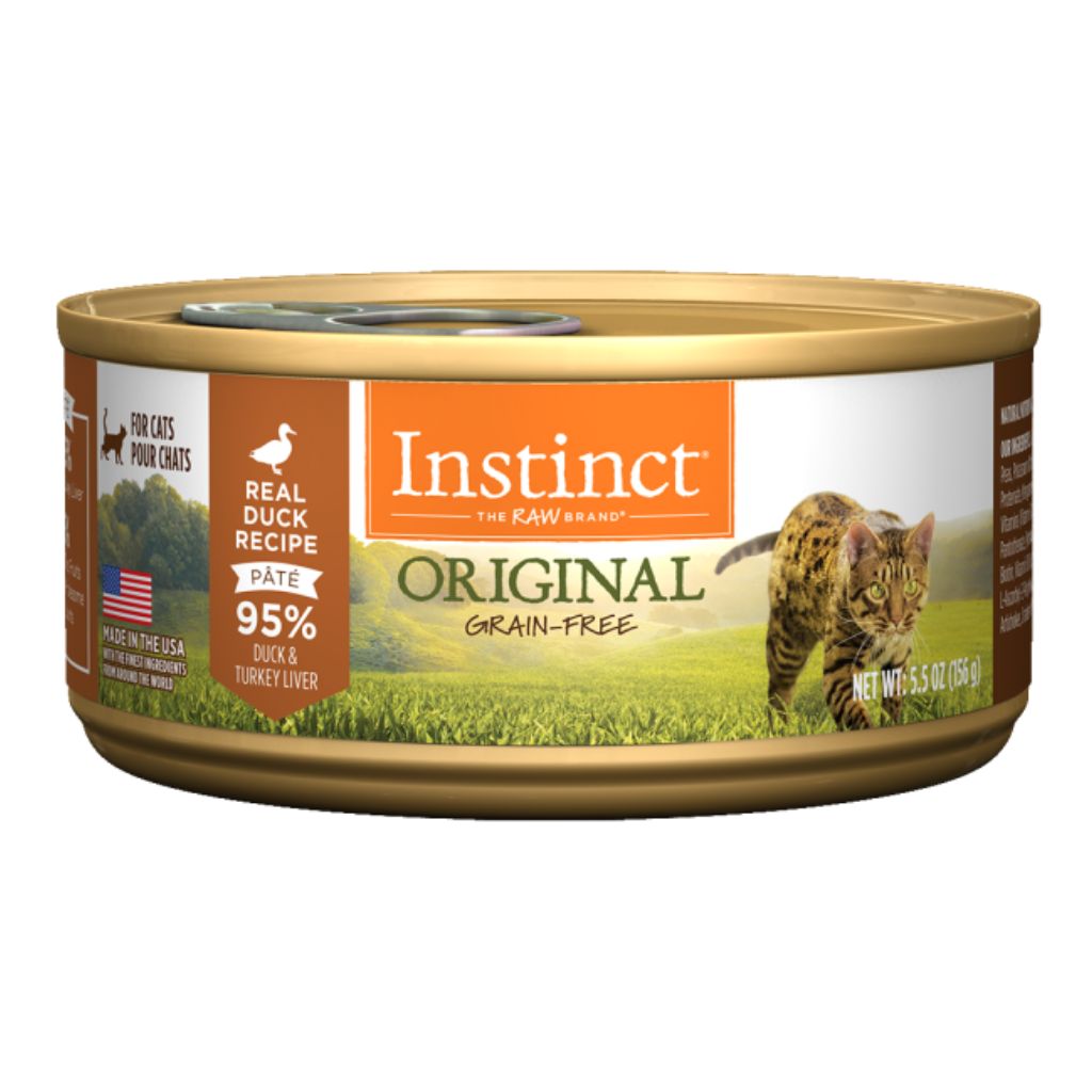Nature's Variety Duck Formula for cats 12 x 5.5 oz. cans