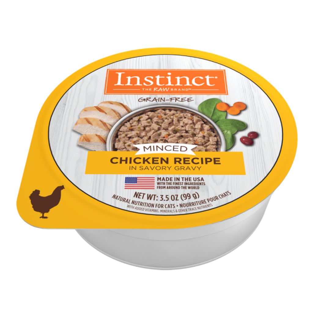 Nature's Variety Minced Chicken Recipe for cats 12 x 99 gram packs