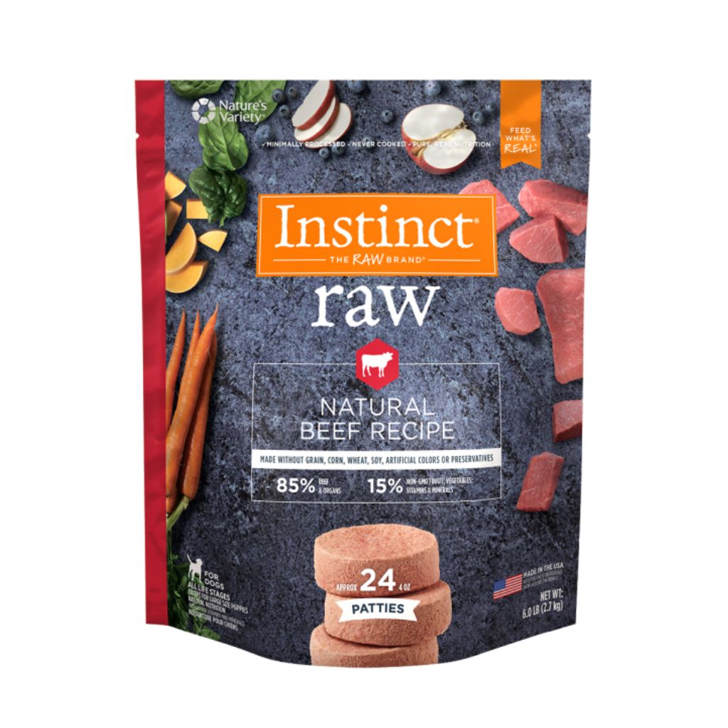 Instinct raw natural beef recipe hotsell