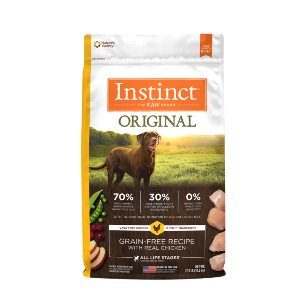 Nature's Variety grain-free Chicken Meal Formula for Dogs 22.5 lbs. bag