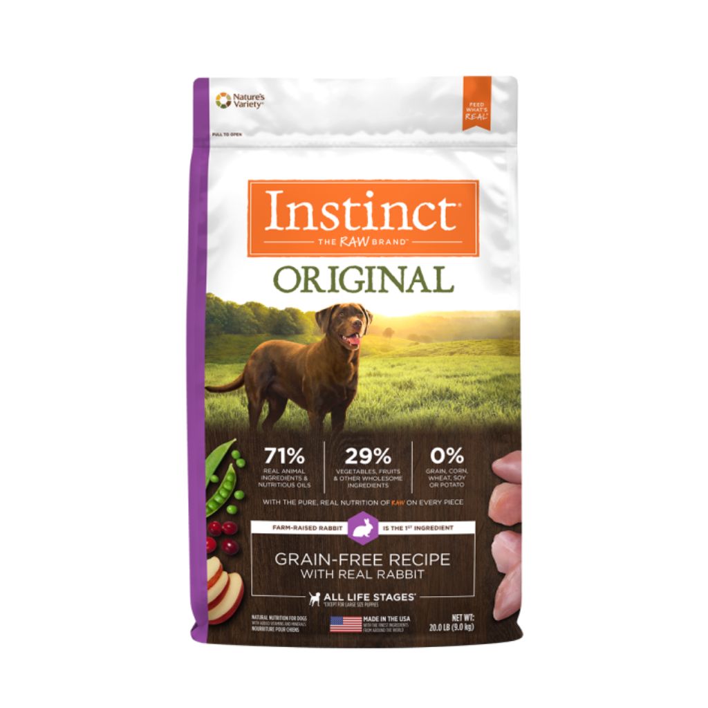 Nature's Variety Grain-Free Rabbit Meal Formula for Dogs 20 lbs. bag
