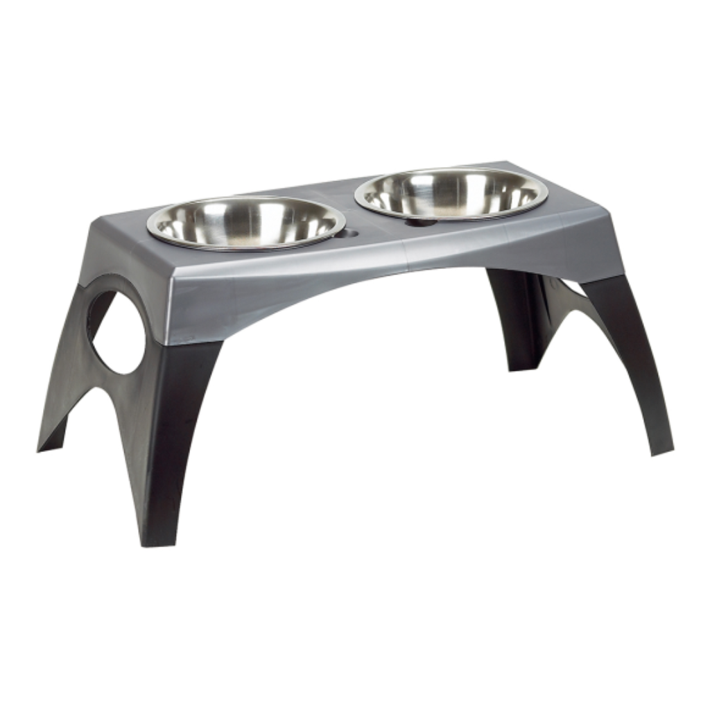 Maslow Elevated Feeder Grey/Black