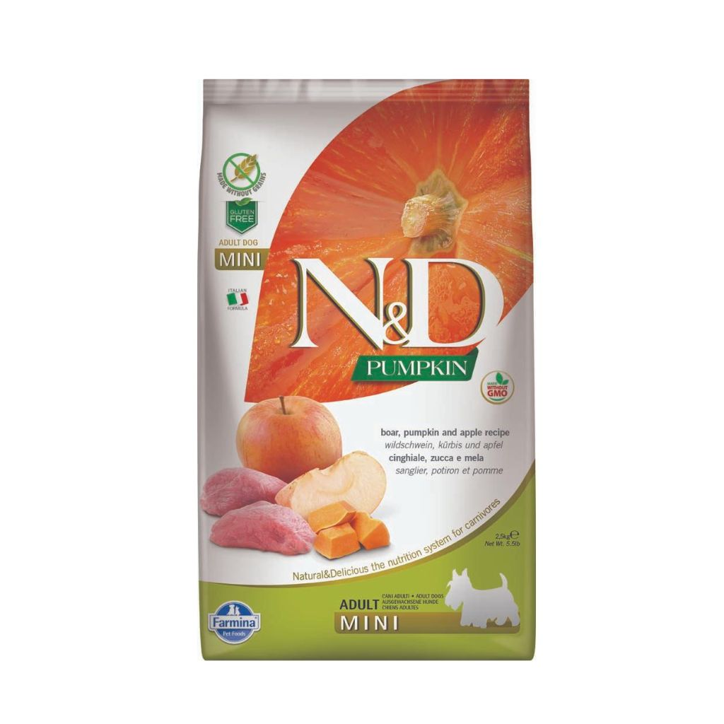 Boar, Pumpkin & Apple Mini