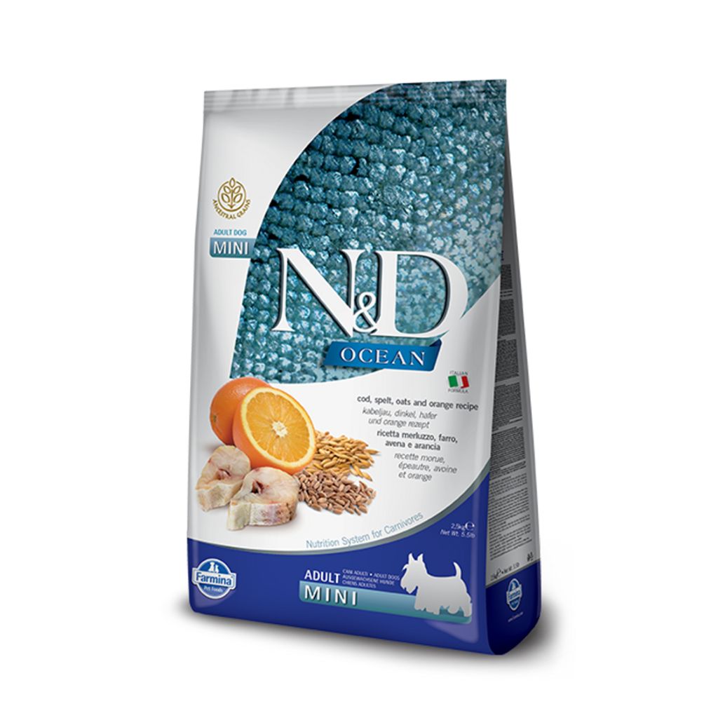 Ancestral Grain Ocean Codfish & Orange Mini