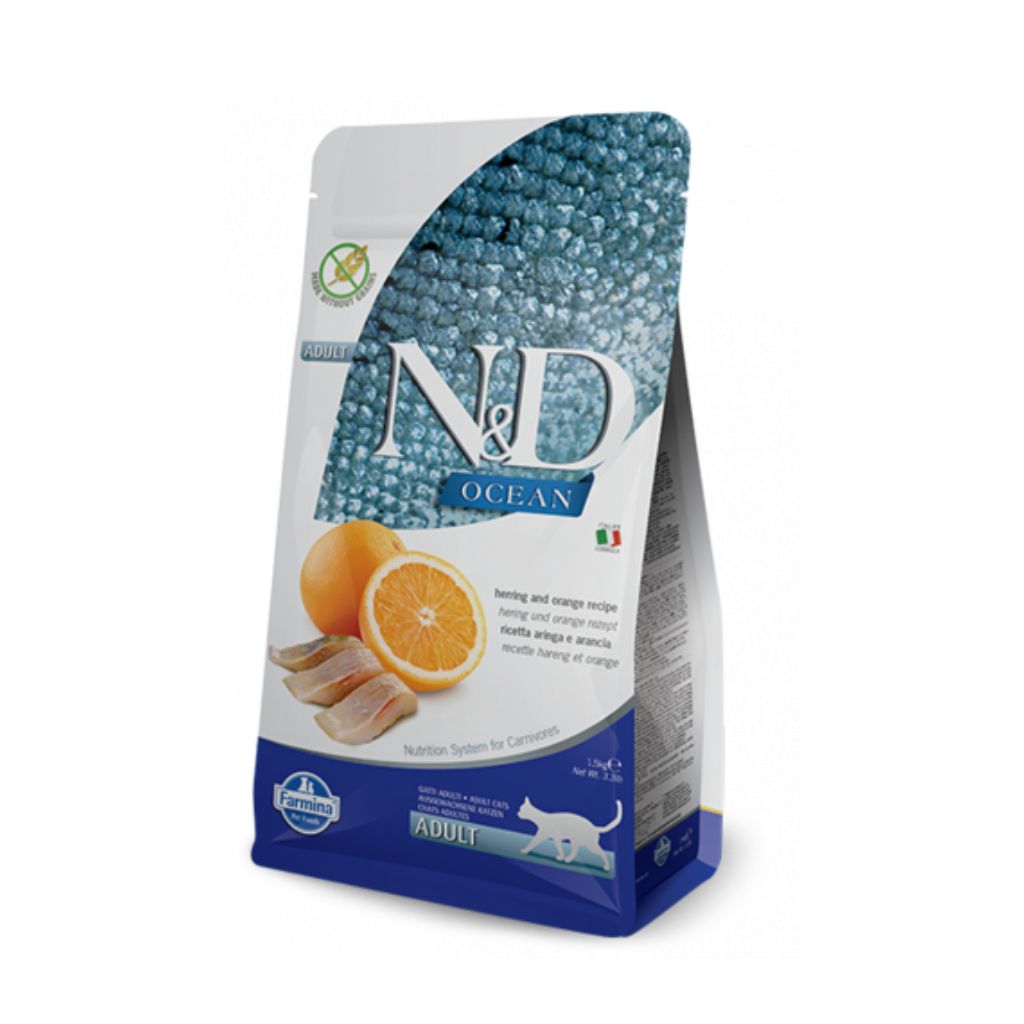 Ocean Herring & Orange for Cats