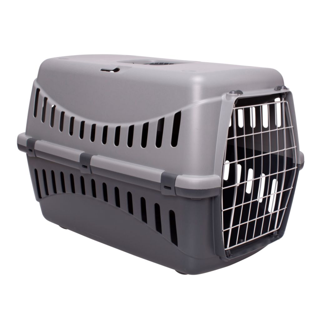 Gipsy Pet Carrier Metal Door Grey