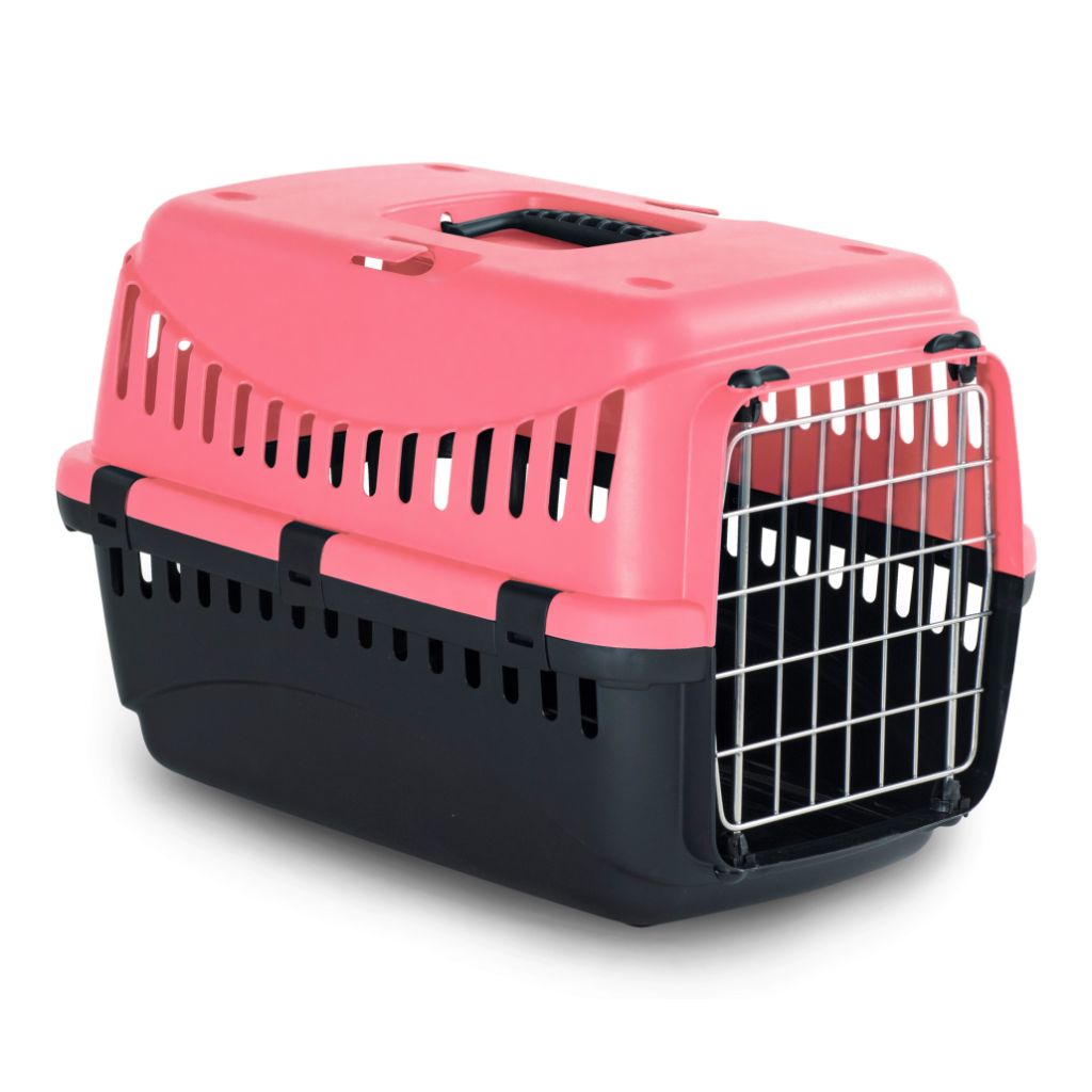 Gipsy Pet Carrier Metal Door Coral