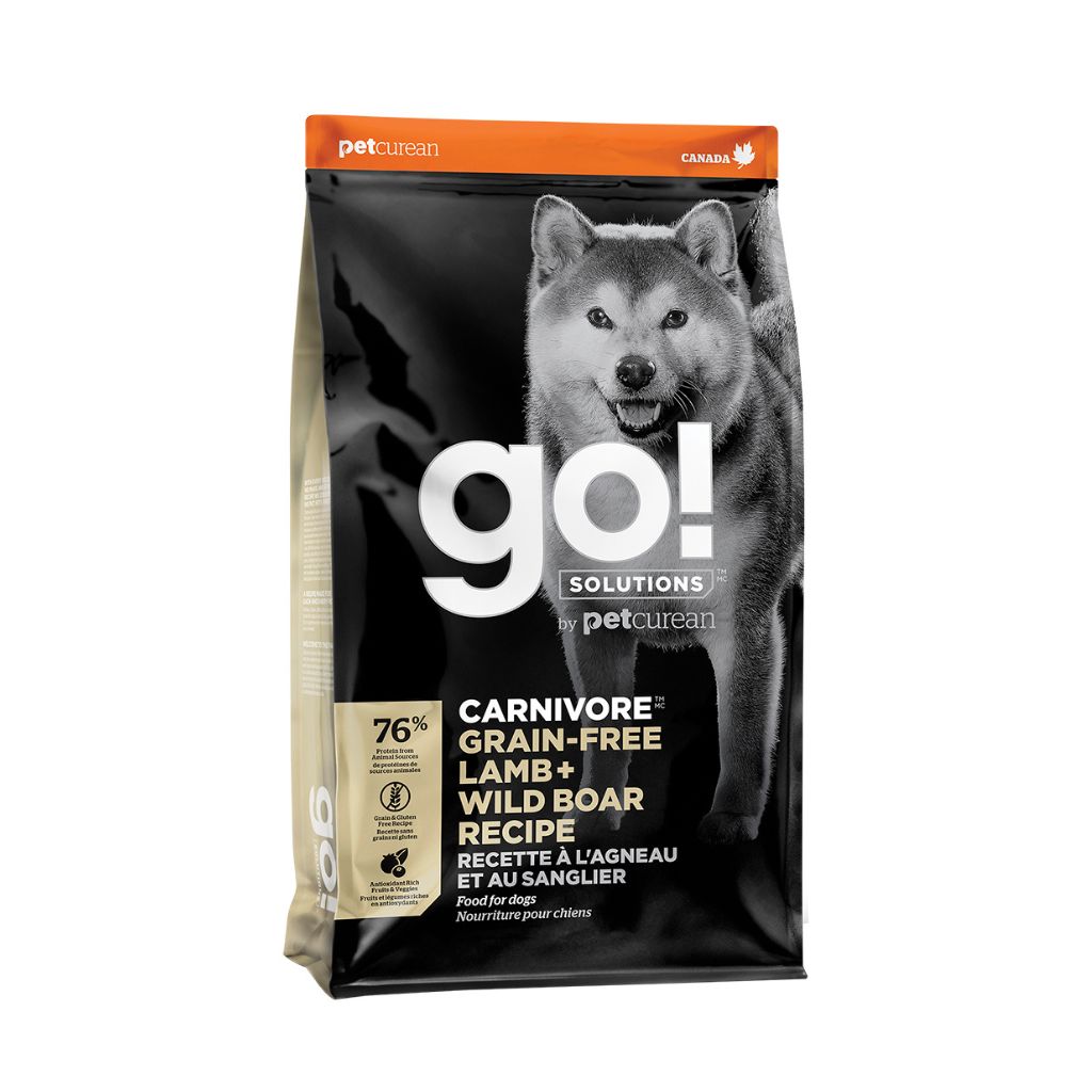 Go Carnivore Grain Free Lamb Wild Boar Dog 12lb