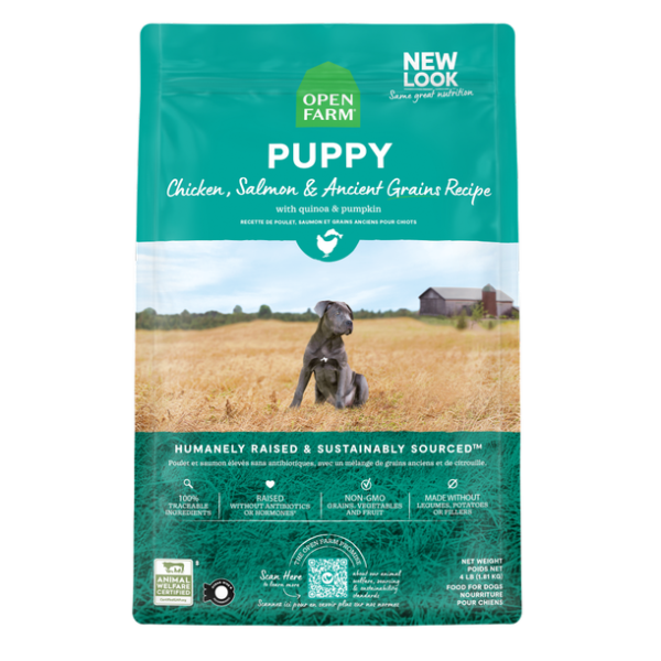 Open Farm  Ancient Grains High-Protein Puppy Food