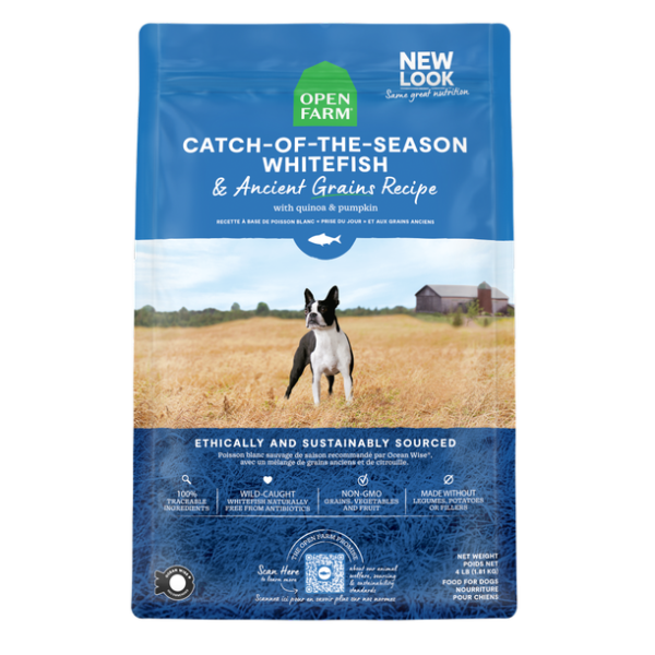 Open Farm Catch-of-the-Season Whitefish & Ancient Grains Recipe