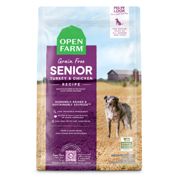 Open Farm Dry Dog Food designed for Senior Recipe