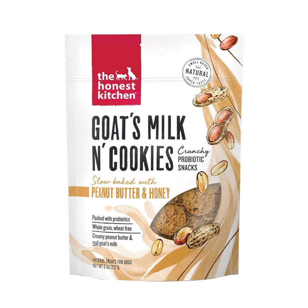 Goat's Milk N' Cookies Treats for DOGS 8oz