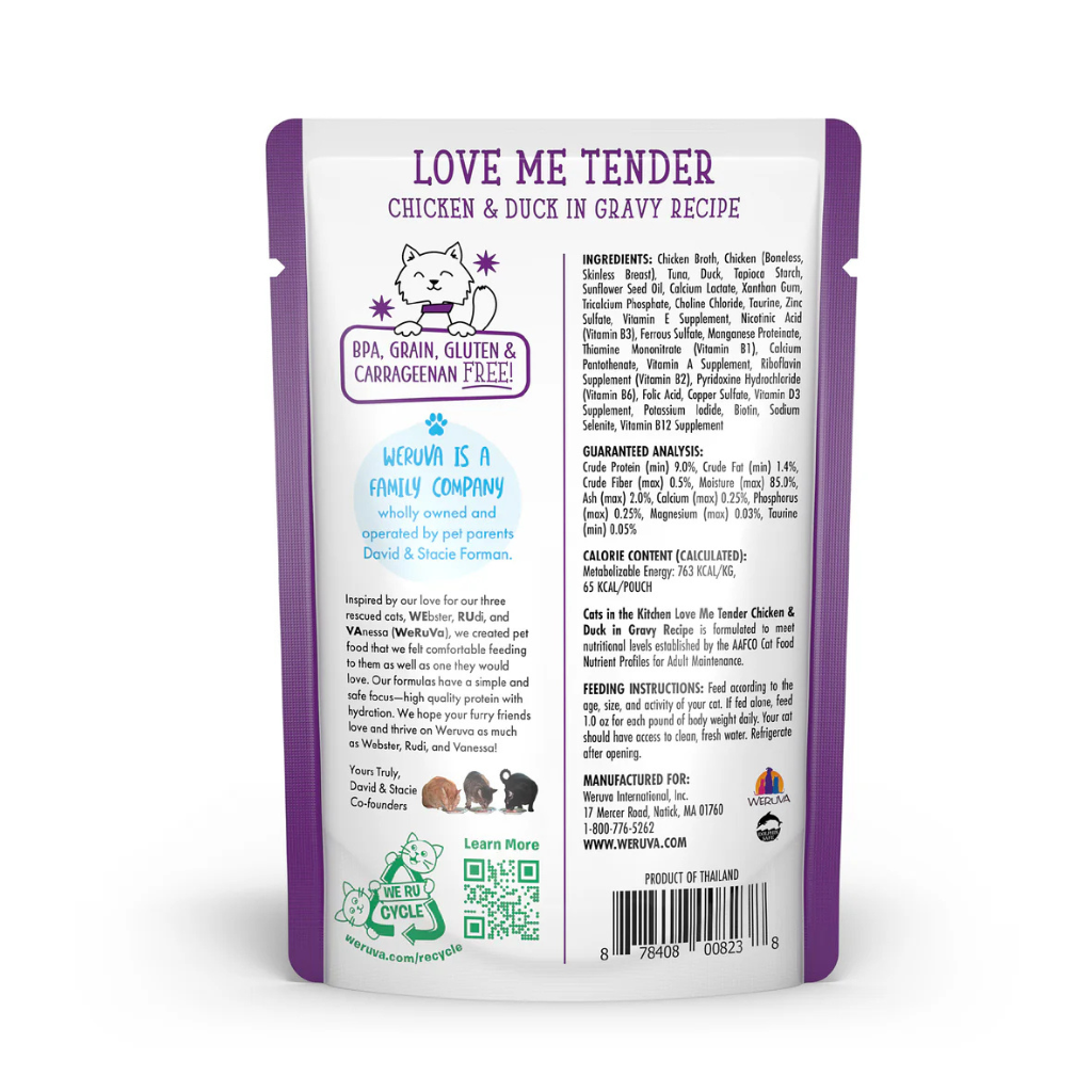Love Me Tender - Chicken & Duck in Gravy